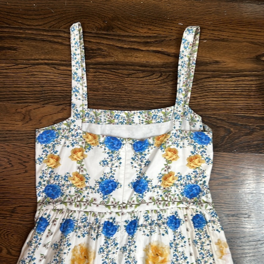 BOGO De Nor Floral Print Sundress Size 12 - Picture 5 of 7